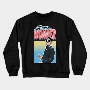 Stevie Wonder / Retro Aesthetic Fan Design Crewneck Sweatshirt